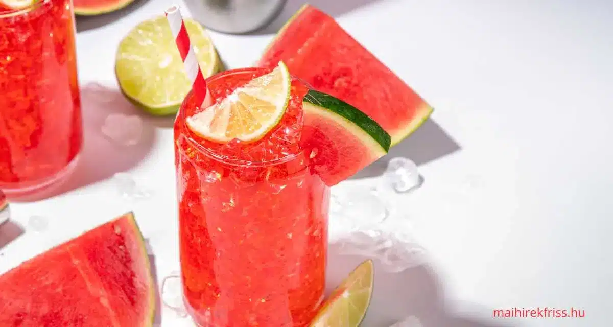 Görögdinnyés limonádé