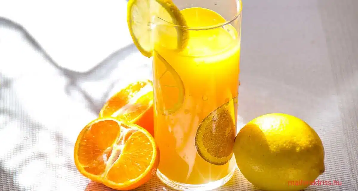 Narancsos limonádé