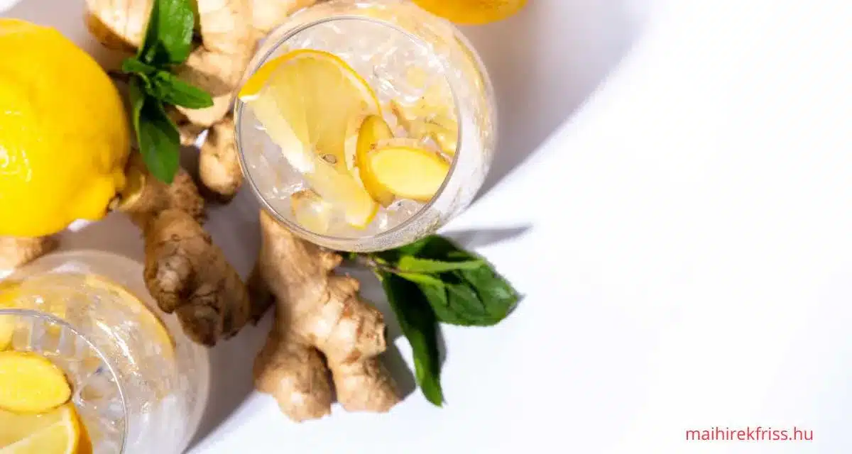gyömbéres limonádé