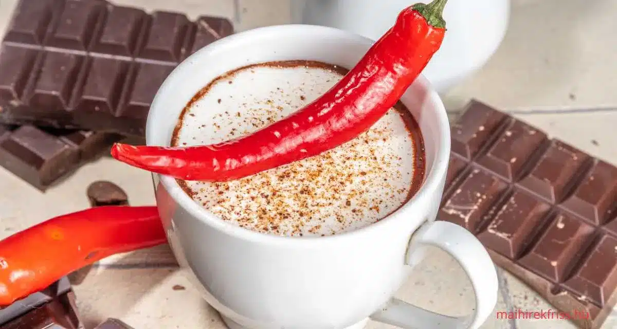 Chilis forró csoki