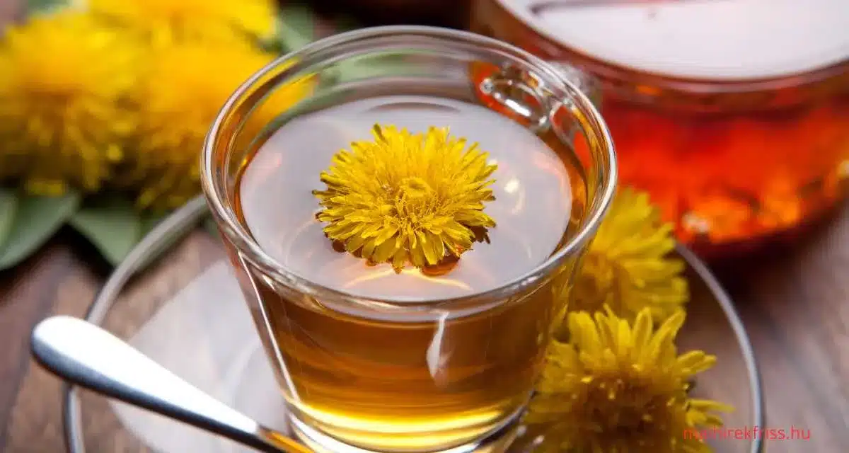 gyermekláncfű tea
