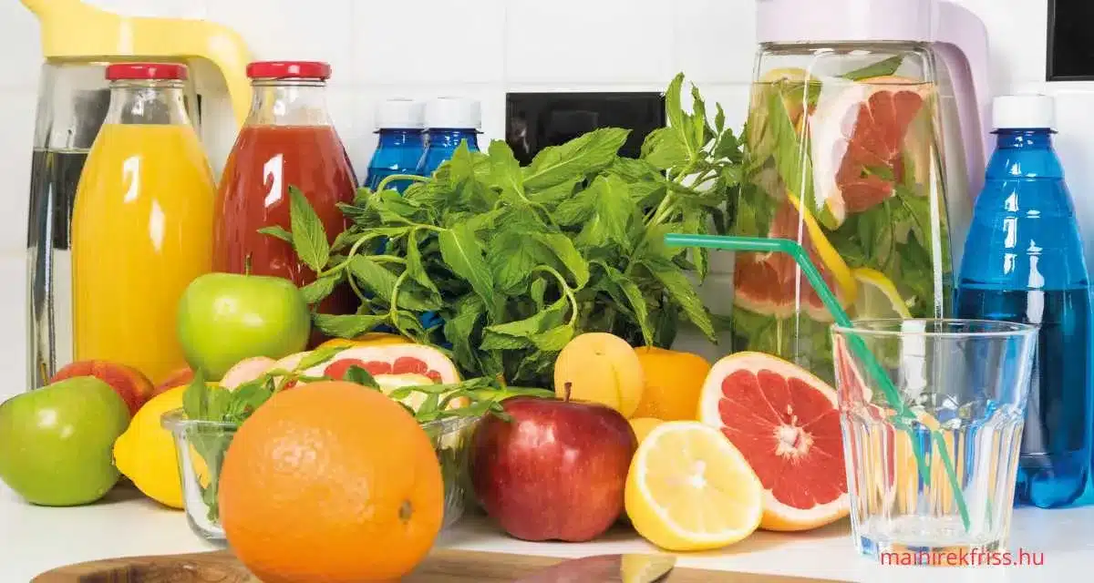 gyümölcsös limonádé recept