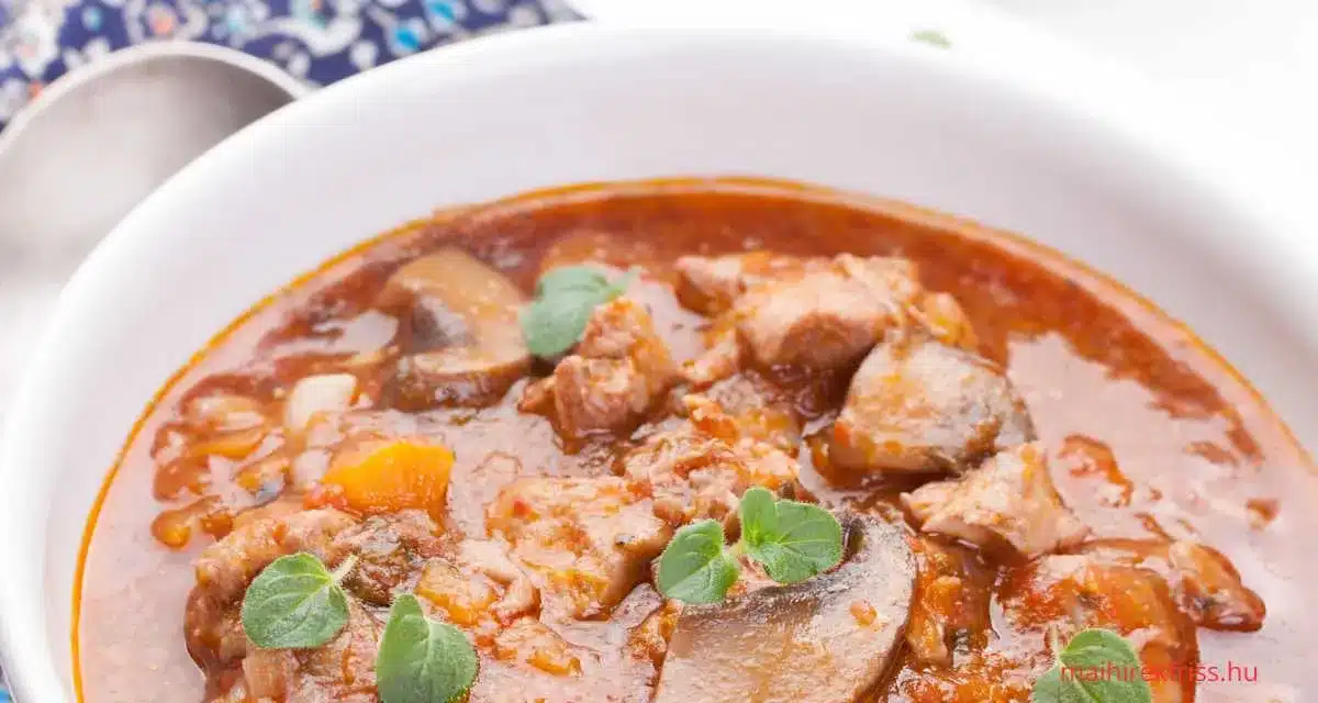 tárkonyos csirkeragu leves recept