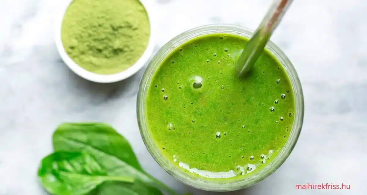 zöld smoothie